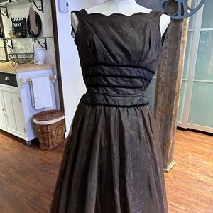 Vintage party dress with sparkles